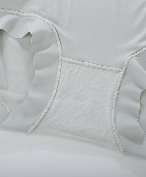 One Size Super Stretchable Seamless Mid Waist Hipster Panties