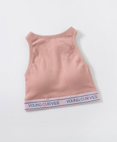 365 Days with Young Curves Athletic Aesthetic High Support Seamfree Pull Over Racer-Back Vest