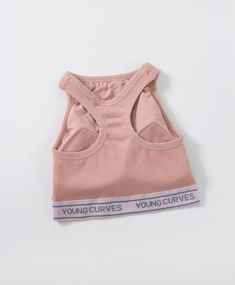 365 Days with Young Curves Athletic Aesthetic High Support Seamfree Pull Over Racer-Back Vest