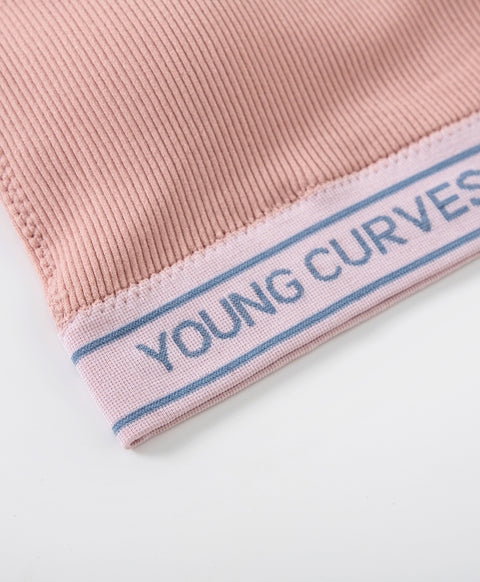 365 Days with Young Curves Athletic Aesthetic High Support Seamfree Pull Over Racer-Back Vest