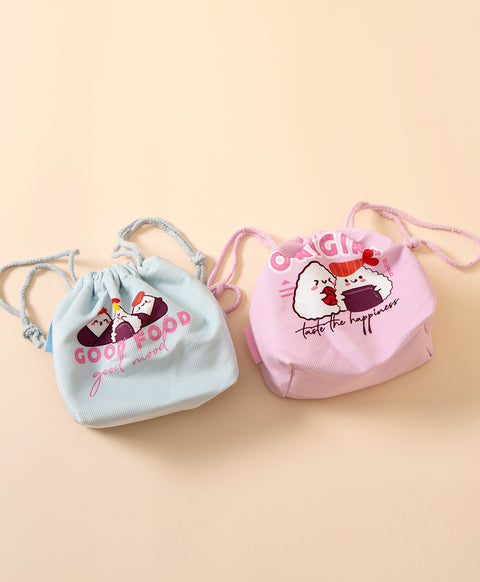 Eat-Ready! Onigiri Bento Box With Bag