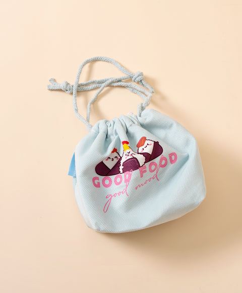 Eat-Ready! Onigiri Bento Box With Bag