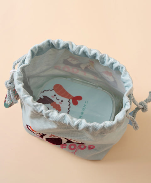 Eat-Ready! Onigiri Bento Box With Bag