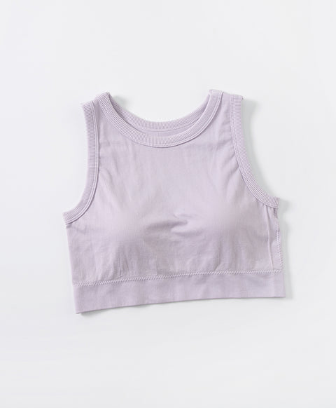 Effort-Less Chic Padded Crop Tank Top