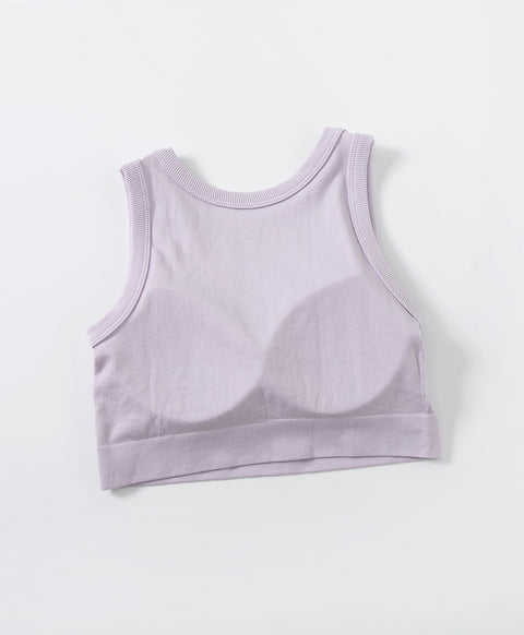 Effort-Less Chic Padded Crop Tank Top