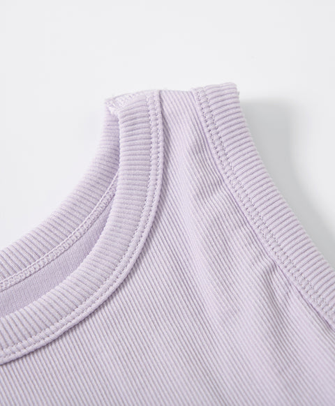 Effort-Less Chic Padded Crop Tank Top