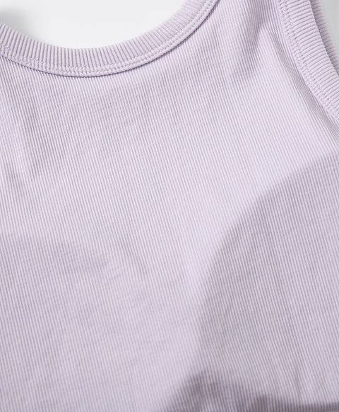 Effort-Less Chic Padded Crop Tank Top