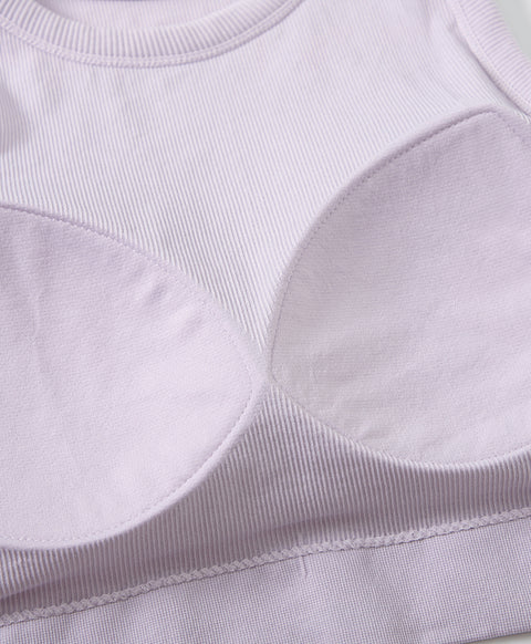 Effort-Less Chic Padded Crop Tank Top