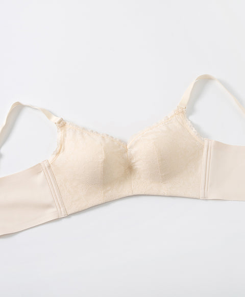 Dainty Florals 3/4 Cup Full Coverage Wireless Bra