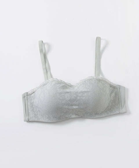Dainty Florals 1/2 Cup Wired Bandeau Bra