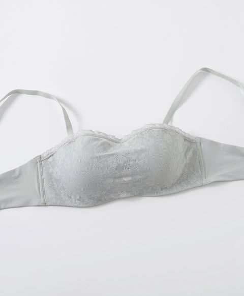 Dainty Florals 1/2 Cup Wired Bandeau Bra