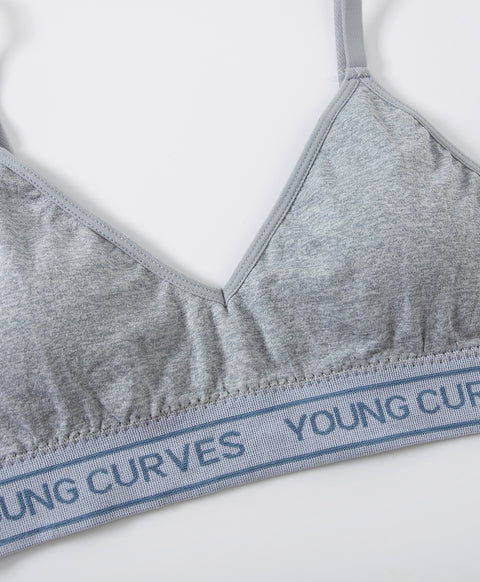 365 Days with Young Curves Athletic Aesthetic Seamfree Pull Over Bralette