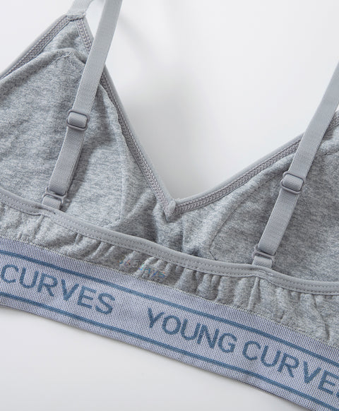 365 Days with Young Curves Athletic Aesthetic Seamfree Pull Over Bralette