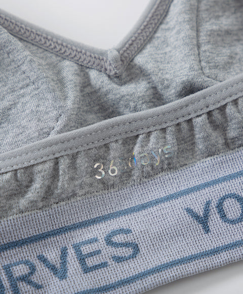 365 Days with Young Curves Athletic Aesthetic Seamfree Pull Over Bralette