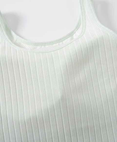 Ribbed Tank Top Bra