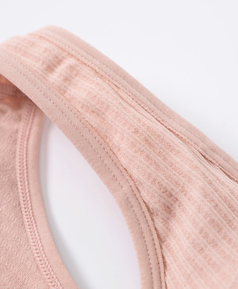 Active Seamless Racer Back Zip Front Sports Vest
