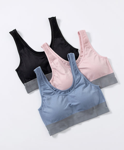Seamless Mesh U Back Vest