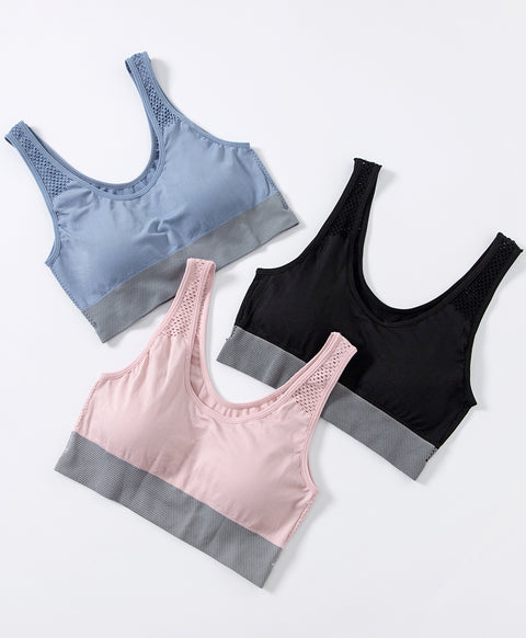 Seamless Mesh U Back Vest