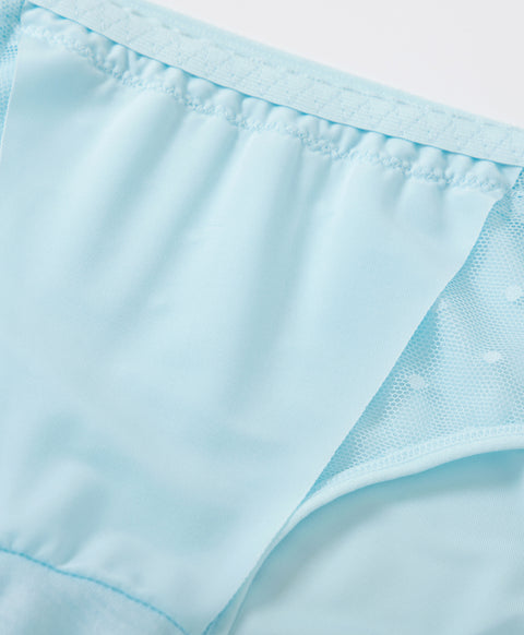 Mesh Polka Dots Low waist Mini Panties