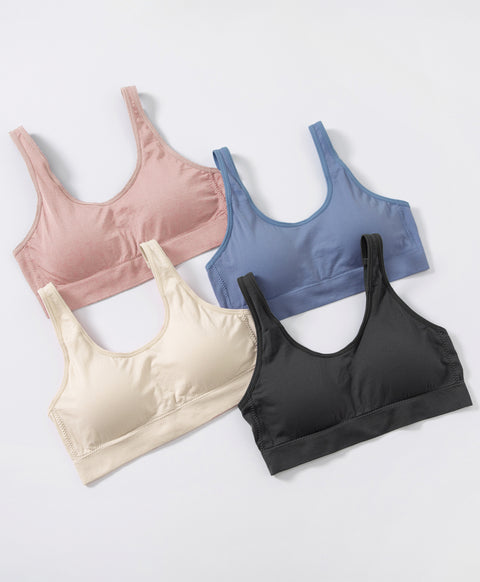 Seamless Plus Comfort Bralette with Back Hook