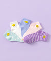 Let's Cozy Up! Smiley Face 5-Pack Short Socks