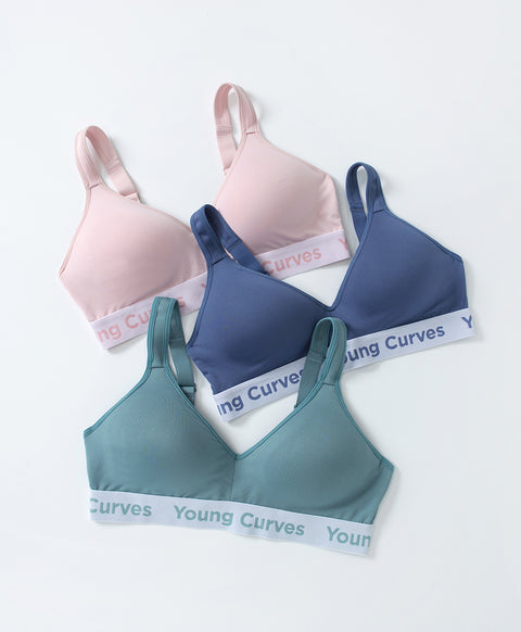 365 Days with Young Curves Athletics Club Wireless U-Back Bralette with Back Hooks