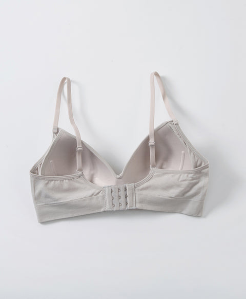 Seamless Comfy Basic 3/4 Cup Bralette with Back Hook