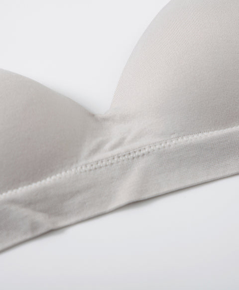 Seamless Comfy Basic 3/4 Cup Bralette with Back Hook