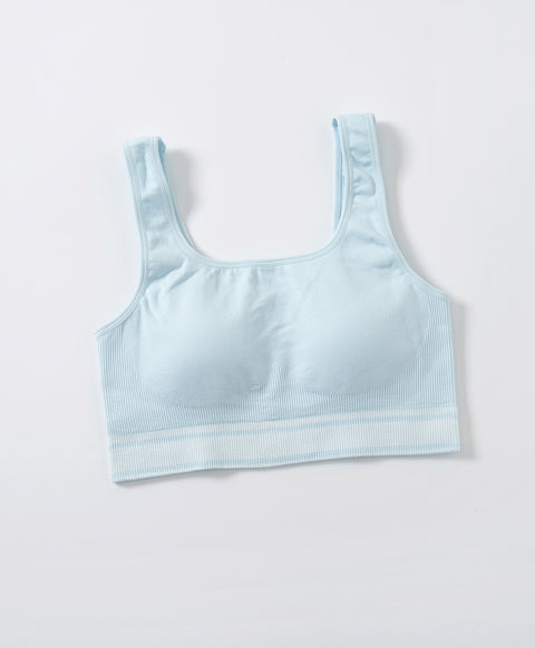 Contrast Sporty U-Back Pull Over Vest