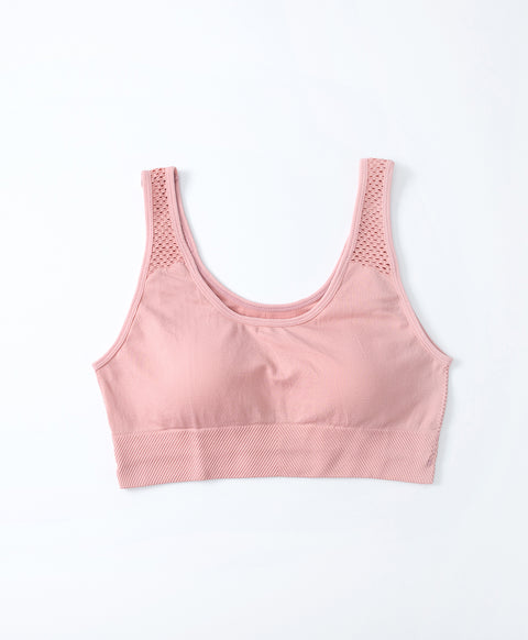 Seamless Knit Sporty U-Back Pull Over Vest