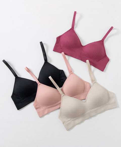 Lovely Rib Jacquard Bralette