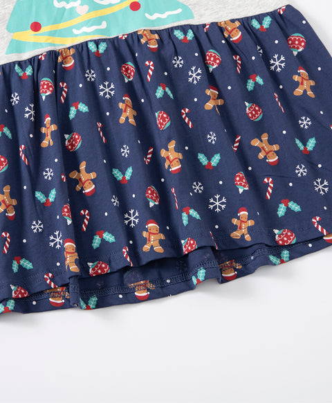 Junior Let it Snow Sleep Dress