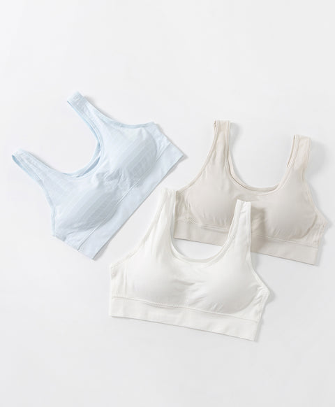 Junior Shining Heart Seamfree U-Back Teens Vest with Bra Paddings