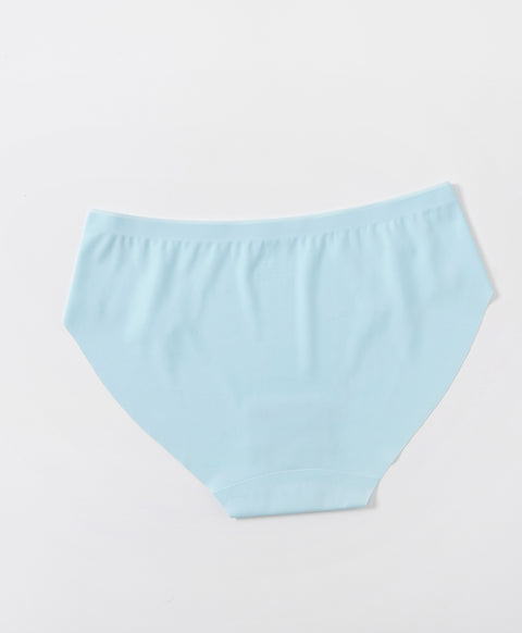 Lace Trim Seamless Clean Cut Mini Panties