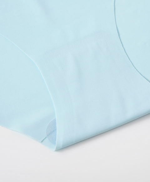 Lace Trim Seamless Clean Cut Mini Panties