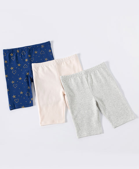 Junior Cheerful Hearts Biker Shorts Panties