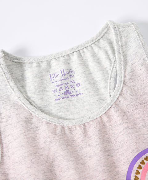 Junior Dream Seashells GIRLS Tank Top & Legging PJ Set