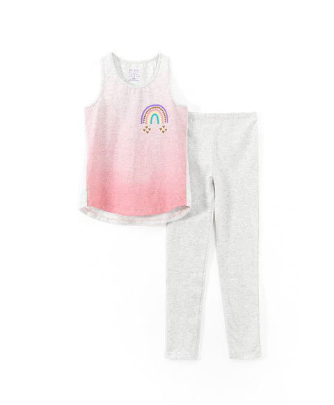 Junior Dream Seashells GIRLS Tank Top & Legging PJ Set