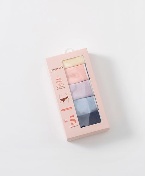 Varsity Brights Cotton 5-pack Midi Panties