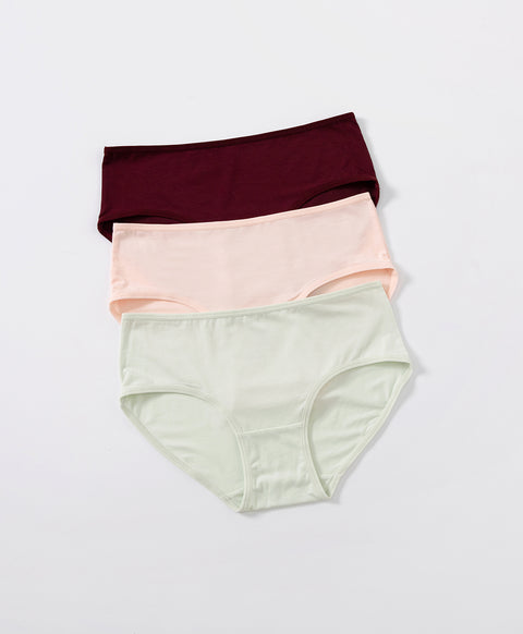 Sweet Romance 3pcs Modal Hipster Pack Panties