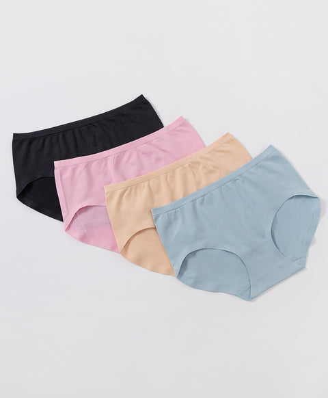 Seamfree Laminated Mid-waist Midi Panties