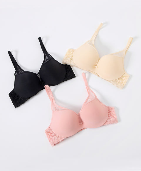 Graceful Fairy Wired Push Up Demi Bra