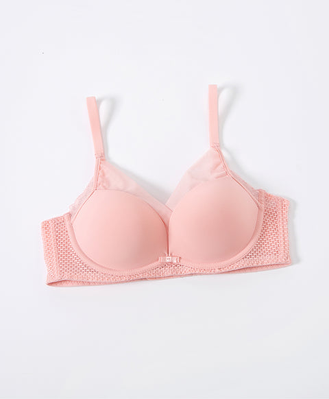 Graceful Fairy High Panel Push Up Demi Bra