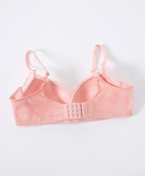 Graceful Fairy High Panel Push Up Demi Bra
