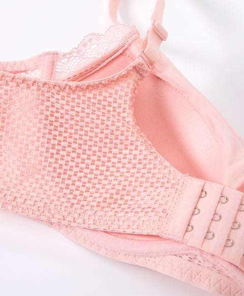 Graceful Fairy High Panel Push Up Demi Bra
