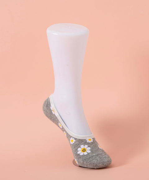Keep Smiling 5-Pack No Show Socks