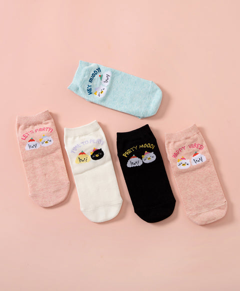Harmony B-Day Party 5-Pack Ankle Socks