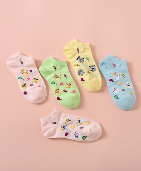 Harmony B-Day Party 5-Pack Ankle Socks