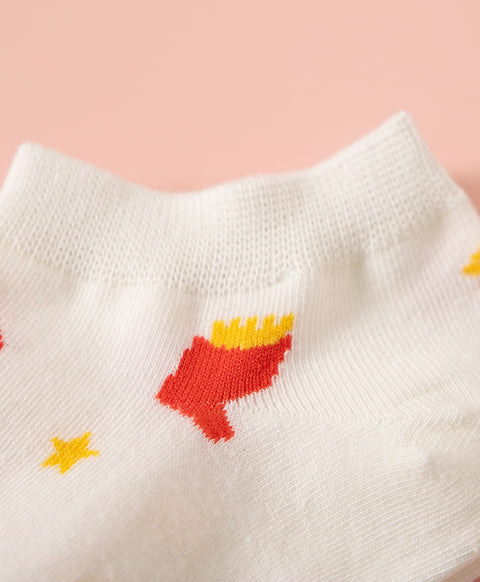 Happy Munchies 5-Pack Ankle Socks