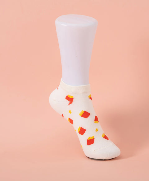 Happy Munchies 5-Pack Ankle Socks